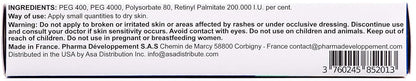A313 Vitamin A Retinol Cream - 200 UI Pommade
